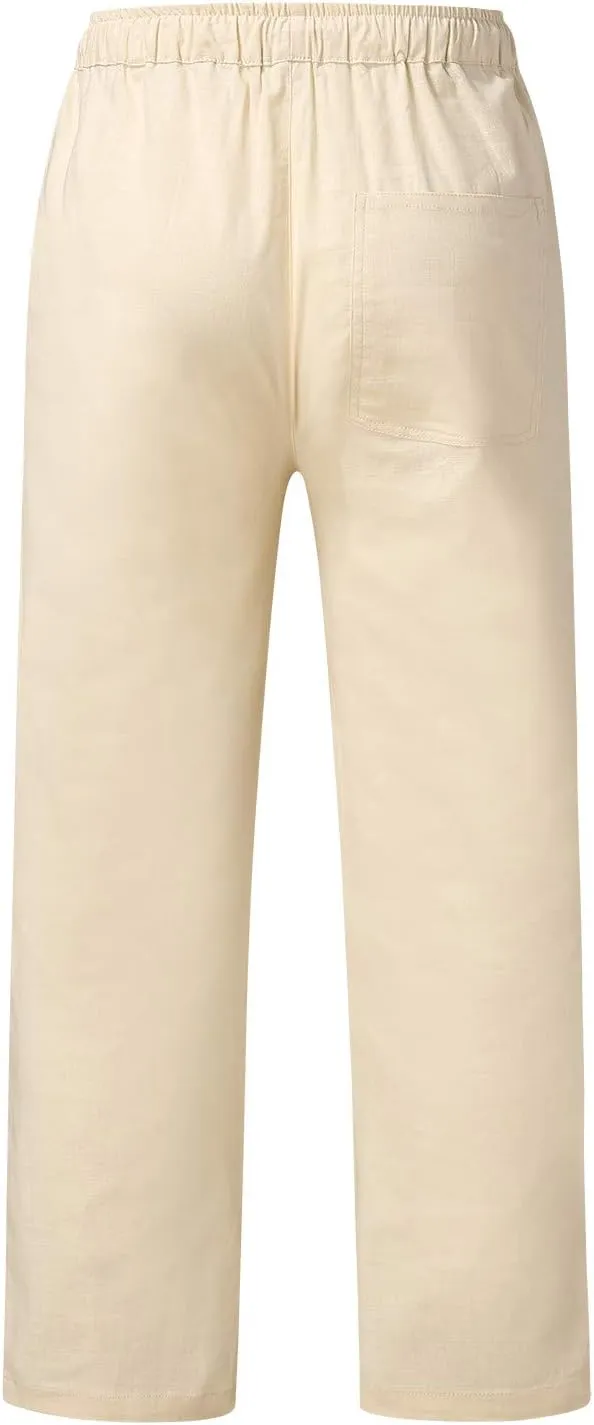 Cargo Pants for Men Relaxed Fit Winter High Street Fashion Leisure Loose Sports Running Solid Color Lace Up Glitter