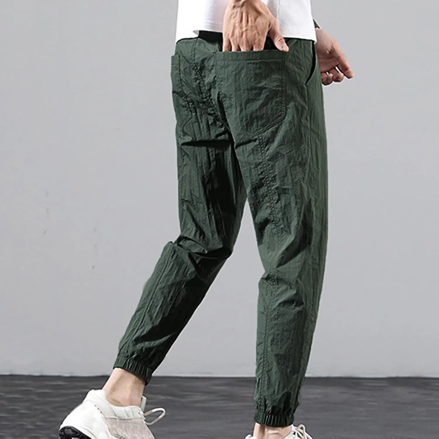 Cargo Pants for Men Work Series Comfort Straight Fit Pant Skinny Stretch Mens Multi-Pockets Men Cargo Pants Straight