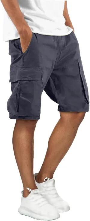 Cargo Shorts for Men Relaxed Fit Hiking Tactical Pants Casual Outdoor Golf Shorts Summer Lightweight Work Shorts Pants