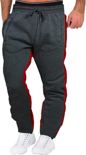 Cargo Sweatpants for Men Baggy Pants Drawstring Waist Workout Outdoor Jogger Sweatpants Men Joggers Chino Cargo Pants