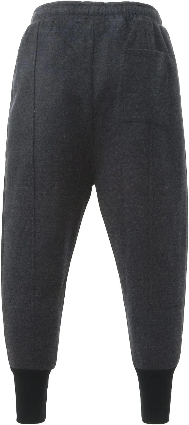 Cargo Sweatpants for Men Baggy Slim Fit Gym Running Workout Pants Athletic Drawstring Jogger Men's Pants with Pockets