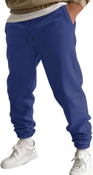 Cargo Sweatpants for Men Big and Tall Fitness Sports Trousers Men's Cargo Pants Big and Tall Men's Elastic Waist Work