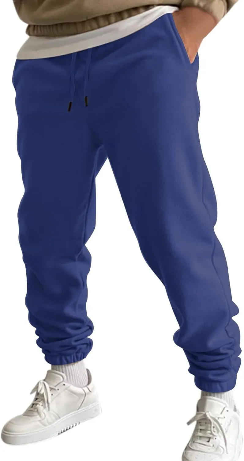 Cargo Sweatpants for Men Big and Tall Fitness Sports Trousers Men's Cargo Pants Big and Tall Men's Elastic Waist Work