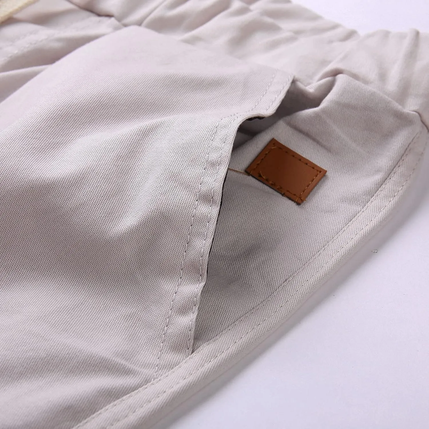 Cargo Sweatpants for Men Big and Tall Fleece Joggers Elastic Waist Baggy Drawstring Trousers Sweat Pants with Pockets