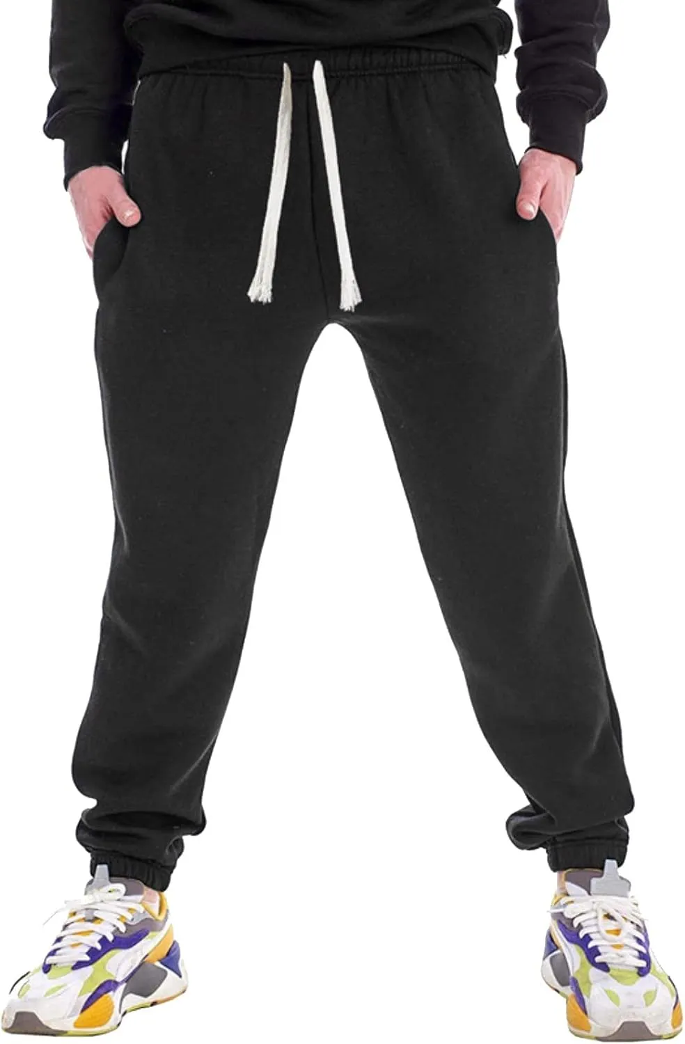 Cargo Sweatpants for Men Mens Lounge Pants Athletic Cargo Pants for Men Casual Work Trousers Tactical Pants Rip-Stop