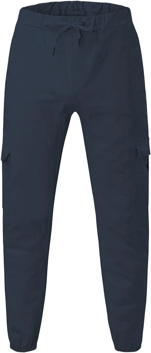 Cargo Sweatpants for Men Mens Lounge Pants Men Casual Cargo Pants Hiking Pants Workout Joggers Men's Reflective Cargo