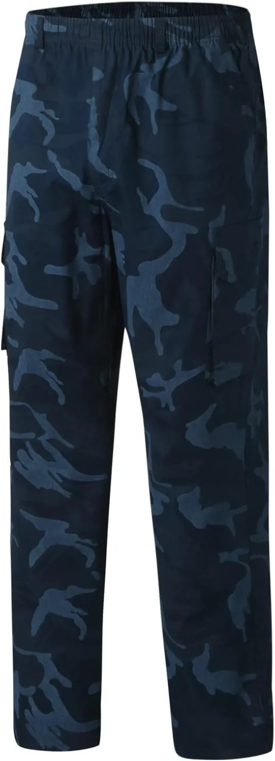 Cargo Trousers for Men Cargo Pants Men's Tech Fleece Active Athletic Casual Open Bottom Cargo Sweatpants with Pockets