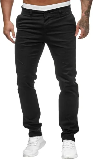 Cargo Trousers for Men Casual Sweatpants Outdoor Elastic Waist Drawstring Pant with Pockets Men's Pants Cargo Joggers