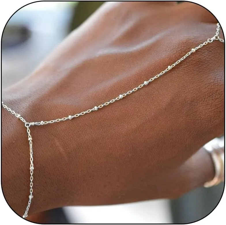 choice of all Hand Chain Bracelet Gold Bracelets Fing Ring Silver Rhinestone Chain Hand Jewelry Gifts for Women Trendy Stuffers