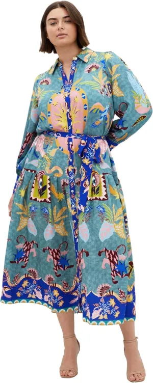 City Chic Women's Plus Size Dress-Calista Maxi