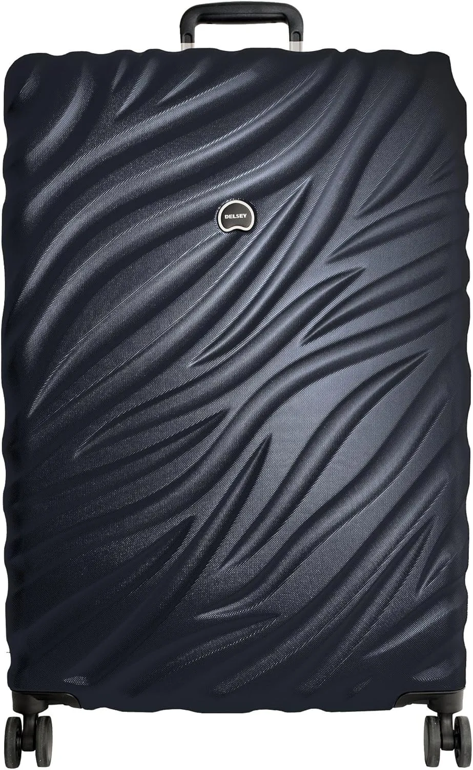 DELSEY PARIS Alexis Durable Hardside Luggage Set, Expandable & Lightweight 4-Wheel Spinners, Easy Grip handles for Smooth Journeys, TSA-Lock Incorporated, Men and Women, Navy, 2-Piece Set (21"/29")