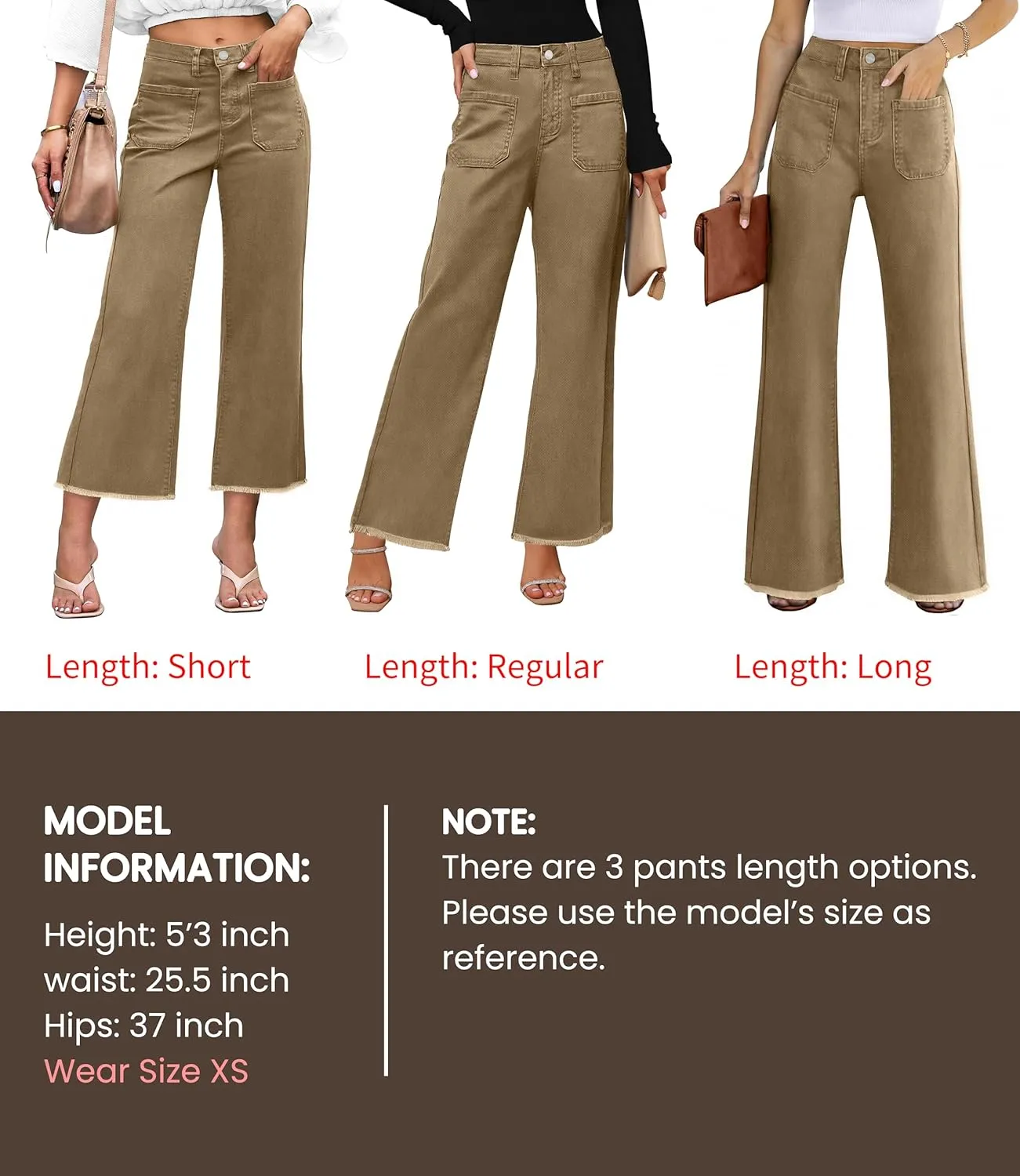 Denim Women Cropped Trousers Jeans Pants Leg Jeans High Rise Pants Stretchy with Pockets