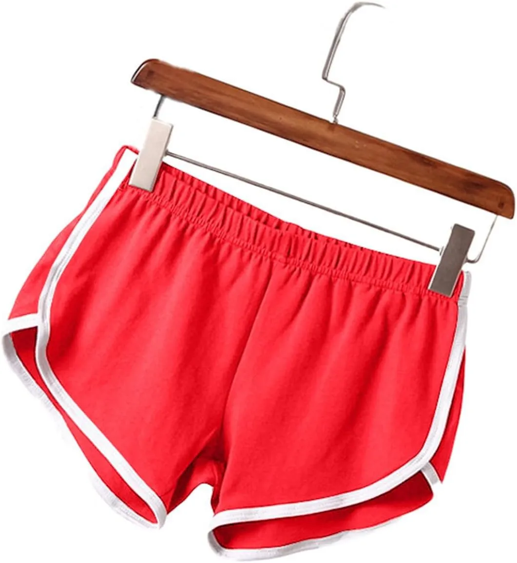 Dgoopd Womens Running Shorts High Waisted Summer Athletic Shorts Knee Length Yoga Shorts Comfortable Womens Short