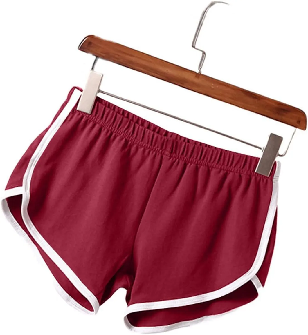 Dgoopd Womens Running Shorts High Waisted Summer Athletic Shorts Knee Length Yoga Shorts Comfortable Womens Short