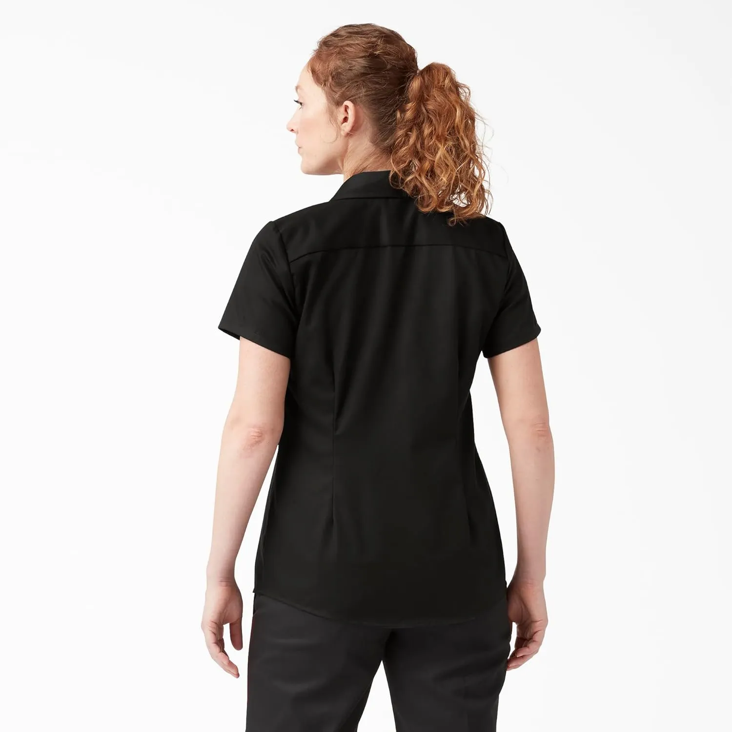 Dickies womens Cropped Work Shirt