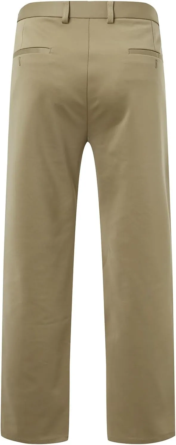 Dress Pants for Men's,Fashion Print Slim Fit Business Work Suit Pants Straight Leg Slacks Suit Trousers