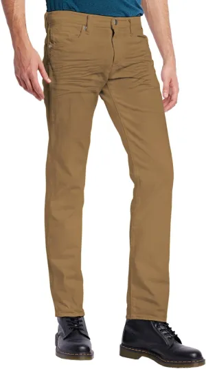 ETHANOL Mens Super Stretch Slim Fit Trousers with 5 Practical Pockets Design Pants