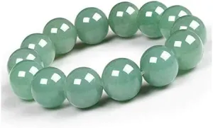 Fine Jewelry Natural Dongling Jade Handmade Round Beads Fashion Bracelet for Men Jewelry Bracelets Gifts