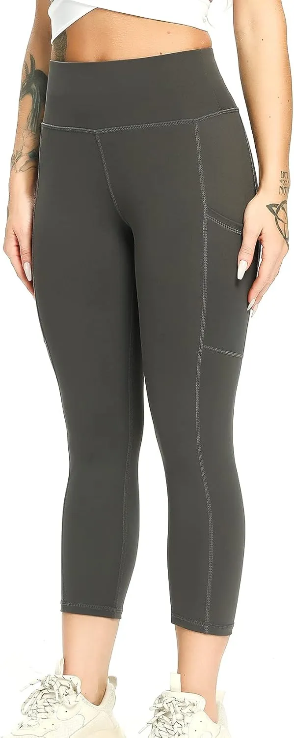 FITTOO Scrunch Butt Lift Leggings for Women Ruched Booty Leopard Animal Print Workout Leggings