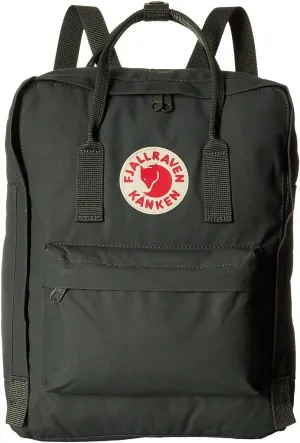 Fjllrven Knken Unisex Travel Backpack - Side Slip Pocket - Adjustable Shoulder Straps - Dual Top Handles Forest Green One Size One Size