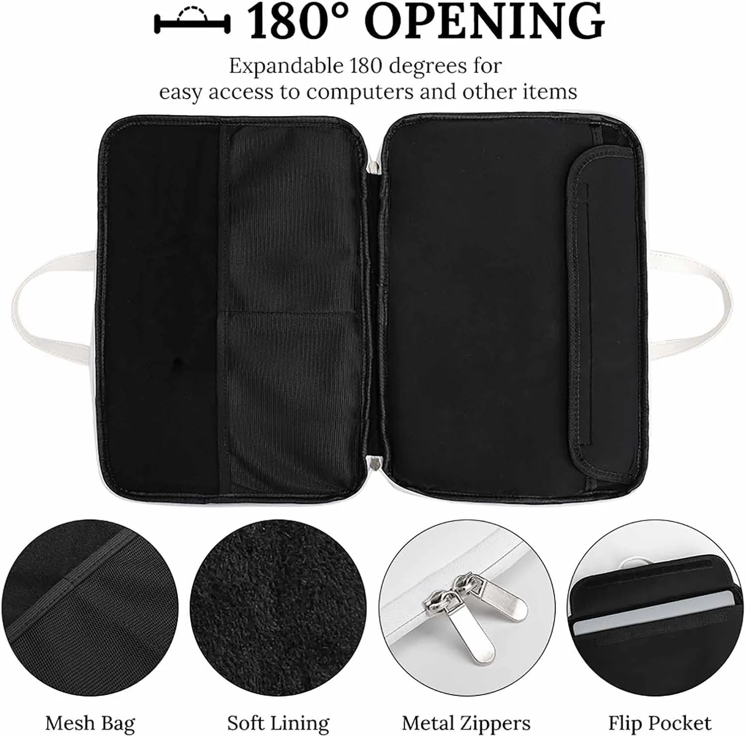 Flag of Comoros Leather Bag Laptop Case Slim Water Resistant Computer Bags with Handle Briefcase for Work