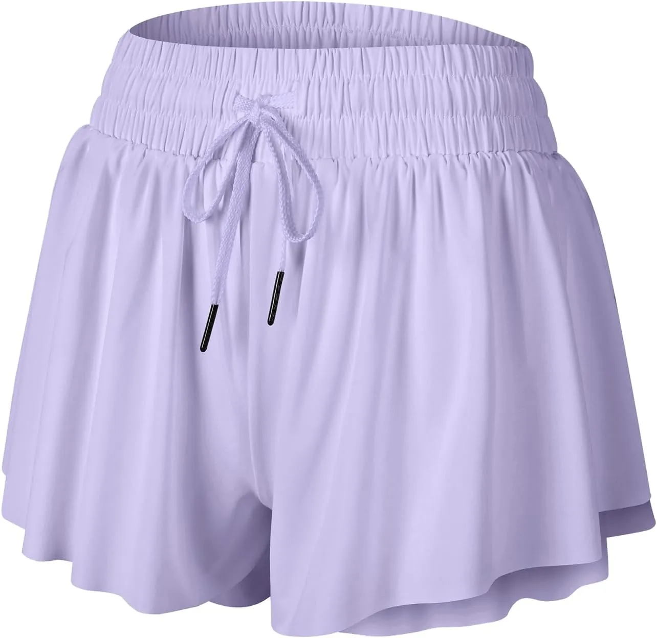 Flowy Athletic Shorts for Women Girls Butterfly Shorts Running Tennis Skort Preppy Shorts Cute Summer Clothes