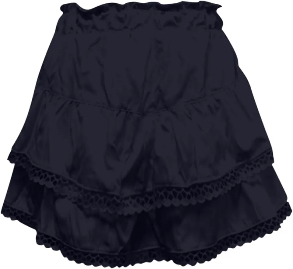 Flowy Shorts for Women 2025 Summer High Waisted Trendy Ruffle Mini Skirts Casual Relaxed Fit Boho Golf Tennis Shorts
