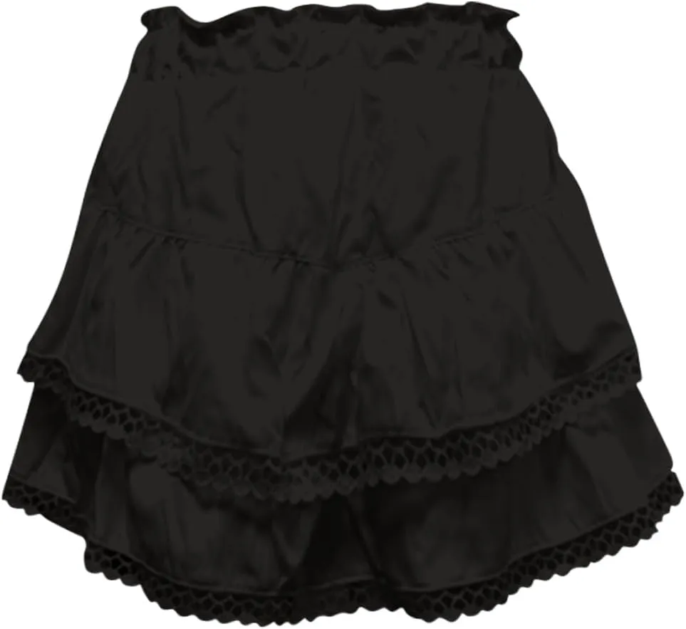 Flowy Shorts for Women 2025 Summer High Waisted Trendy Ruffle Mini Skirts Casual Relaxed Fit Boho Golf Tennis Shorts