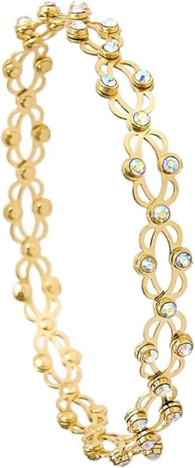 Folding Retractable Ring Bracelet 2 in 1 Jewelry Accessories that Turns into Bracelet Flexible Link Bracelet Ring Fashion Transformable Finger Ring Tennis Stretch bracelets Jewelry Gifts