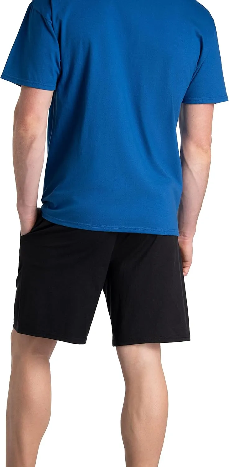 Fruit of the Loom Men's Eversoft Cotton Shorts with Pockets (S-4XL)