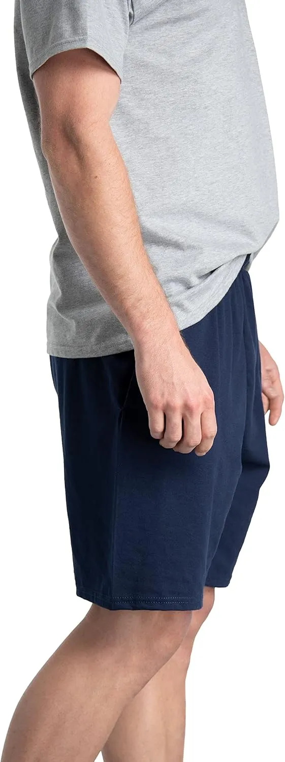 Fruit of the Loom Men's Eversoft Cotton Shorts with Pockets (S-4XL)