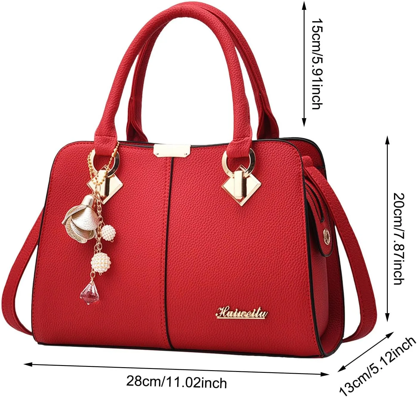 FZVYD White Bag,Satchel Bag for Women PU Leather Purse Stone Pattern with Top Handle Bag Shoulder Bag Zipper Handbag Crossbody Bags Blue #5