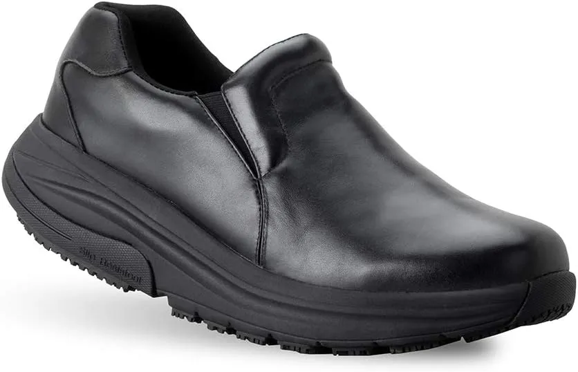 G-DEFY Compass 2.0 Womens Slip Resistant Clog | Heel Support | VersoShock Technology for Pain Associated with Prolonged Standing or Walking | Arch Support | Wide Shoe | Free Orthotic