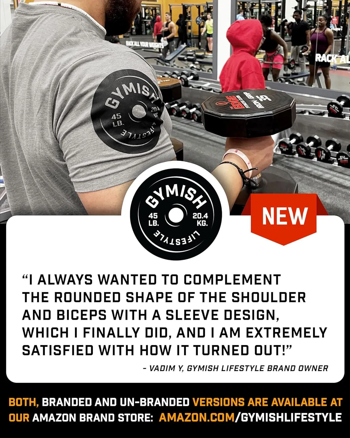 Gymish Lifestyle 2 More Workout Shirts for Men, Motivational T-Shirt for Gym