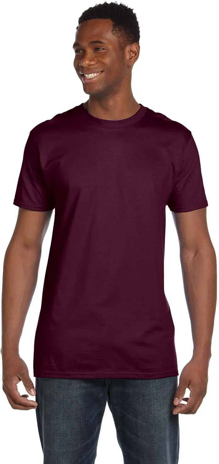 Hanes mens Nano Premium Cotton T-shirt (Pack of 2)