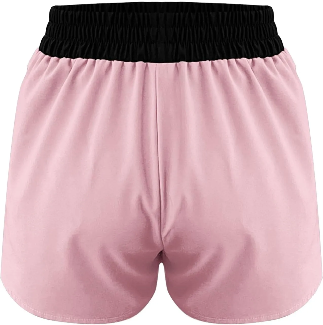 High Waisted Running Shorts for Women Lightweight Yoga Shorts Gym Athletic Workout Shorts with Zipper Pockets
