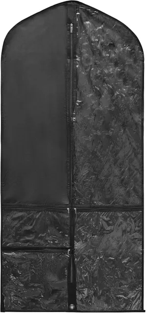 Home and Garden Parts Garment Bags for Dance Costumes 50x20" Hanging Garment Bag Black #CN/251024/16561