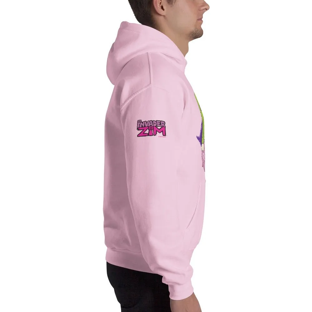 Invader Zim Flying Pigs Adult Hooded Sweatshirt