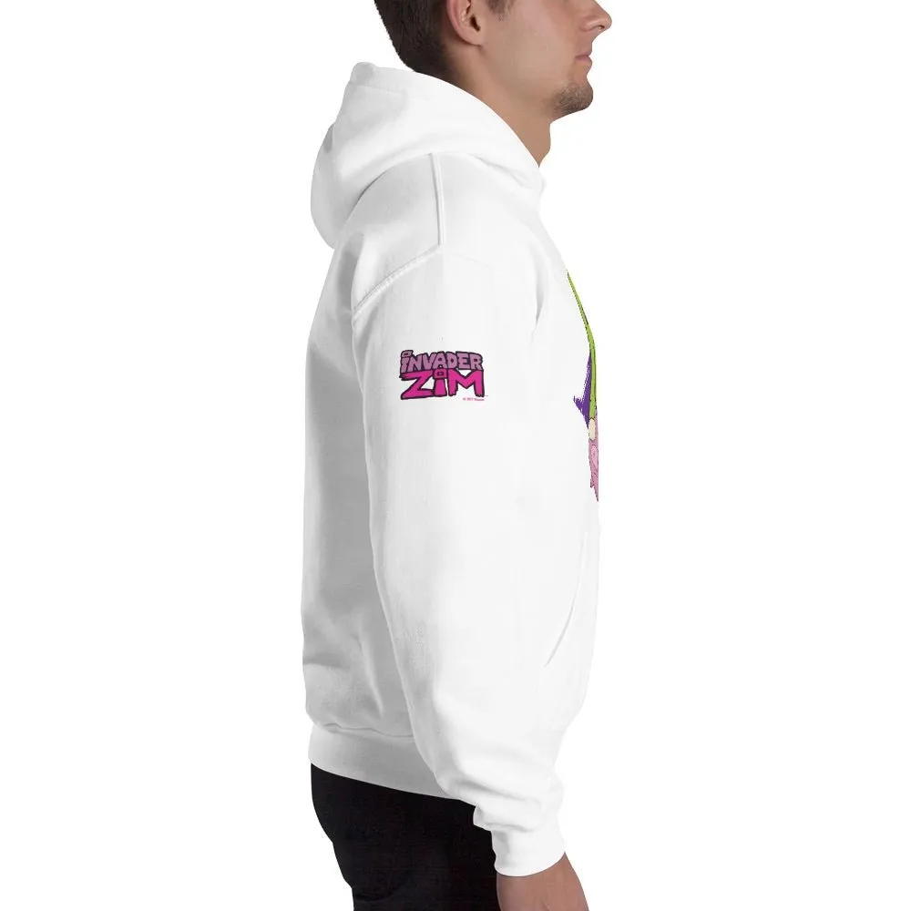 Invader Zim Flying Pigs Adult Hooded Sweatshirt