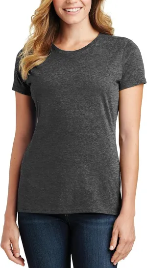JustBlanks Womens 100% Cotton Fashion Fit Short Sleeve Fan Favorite Tee Shirt for Women