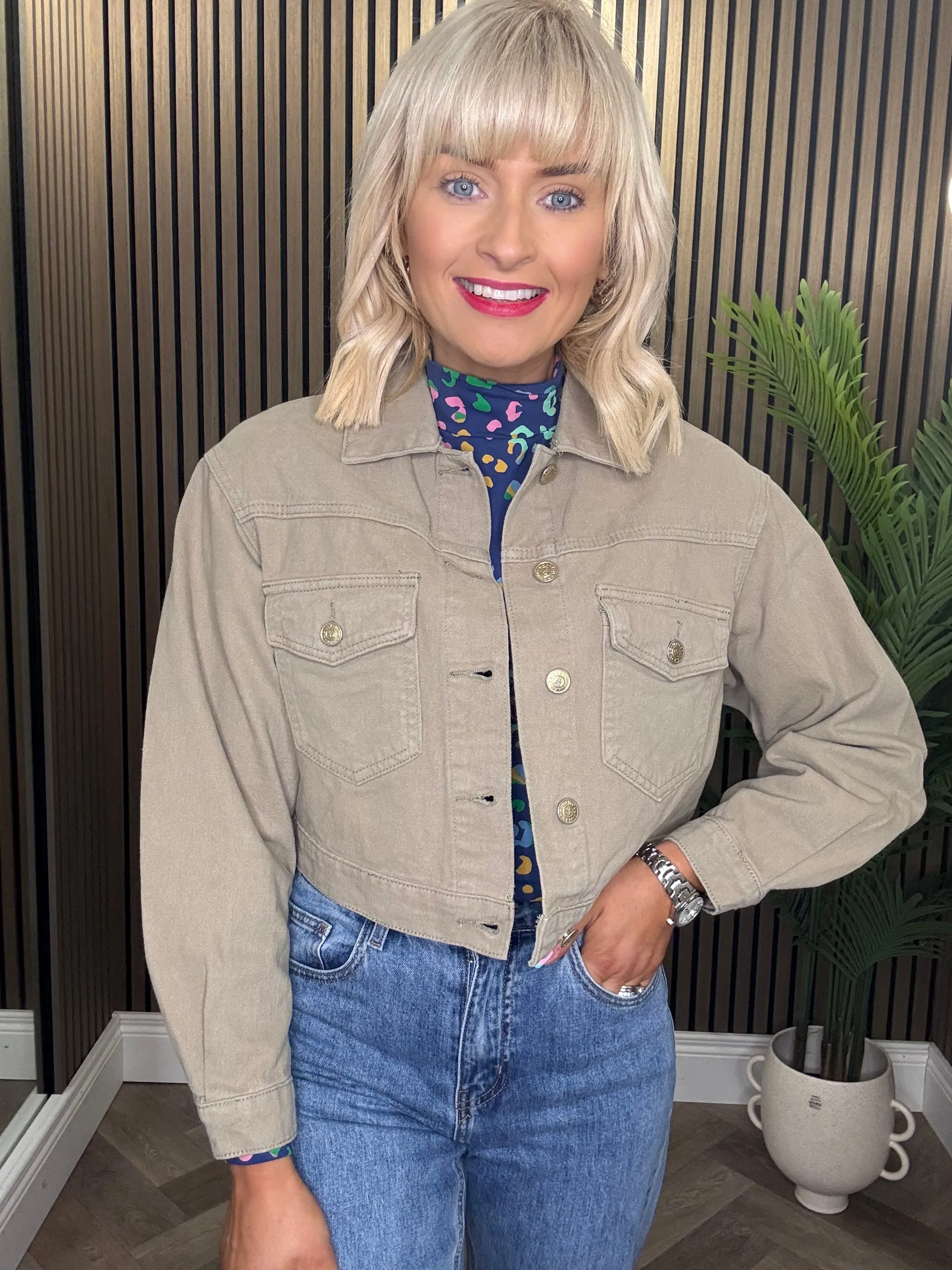 Leah Jacket Khaki