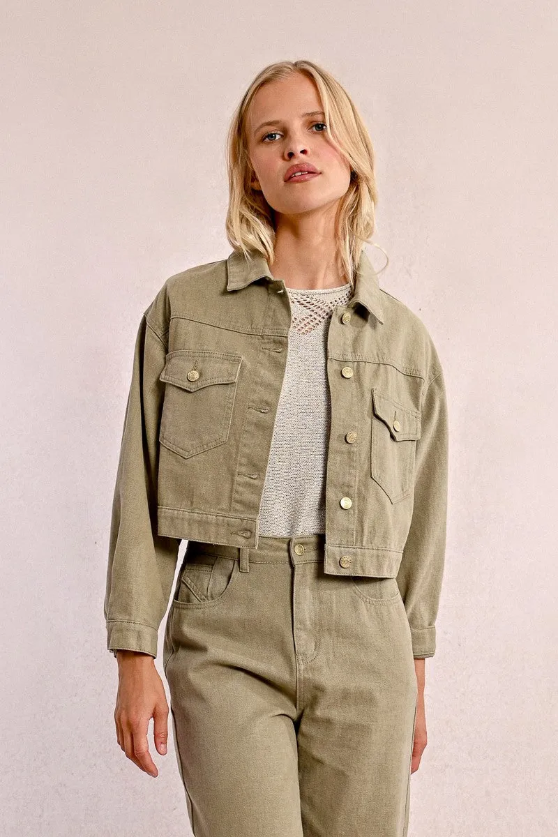 Leah Jacket Khaki