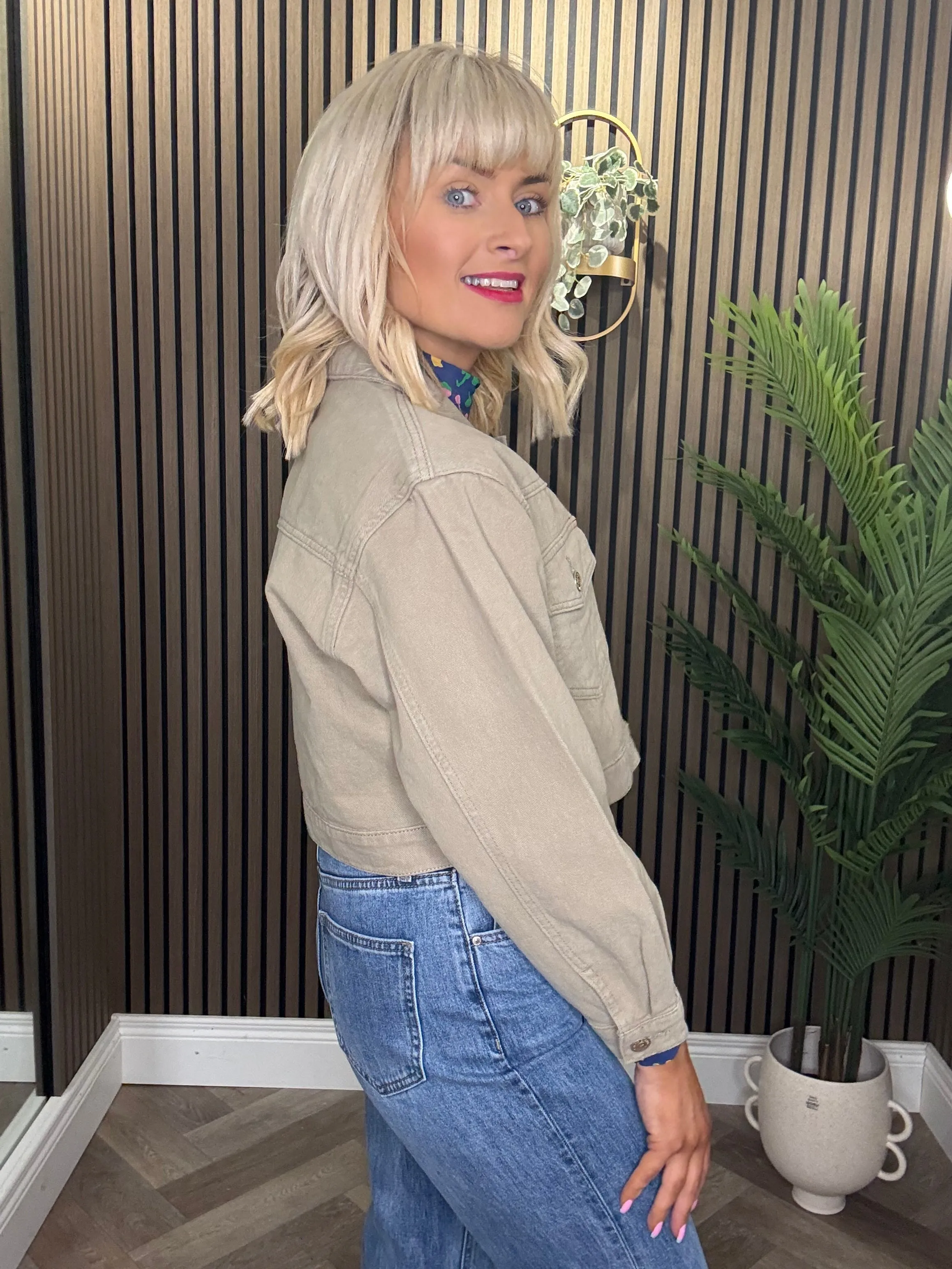Leah Jacket Khaki