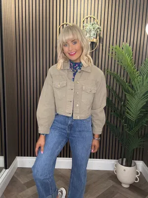 Leah Jacket Khaki