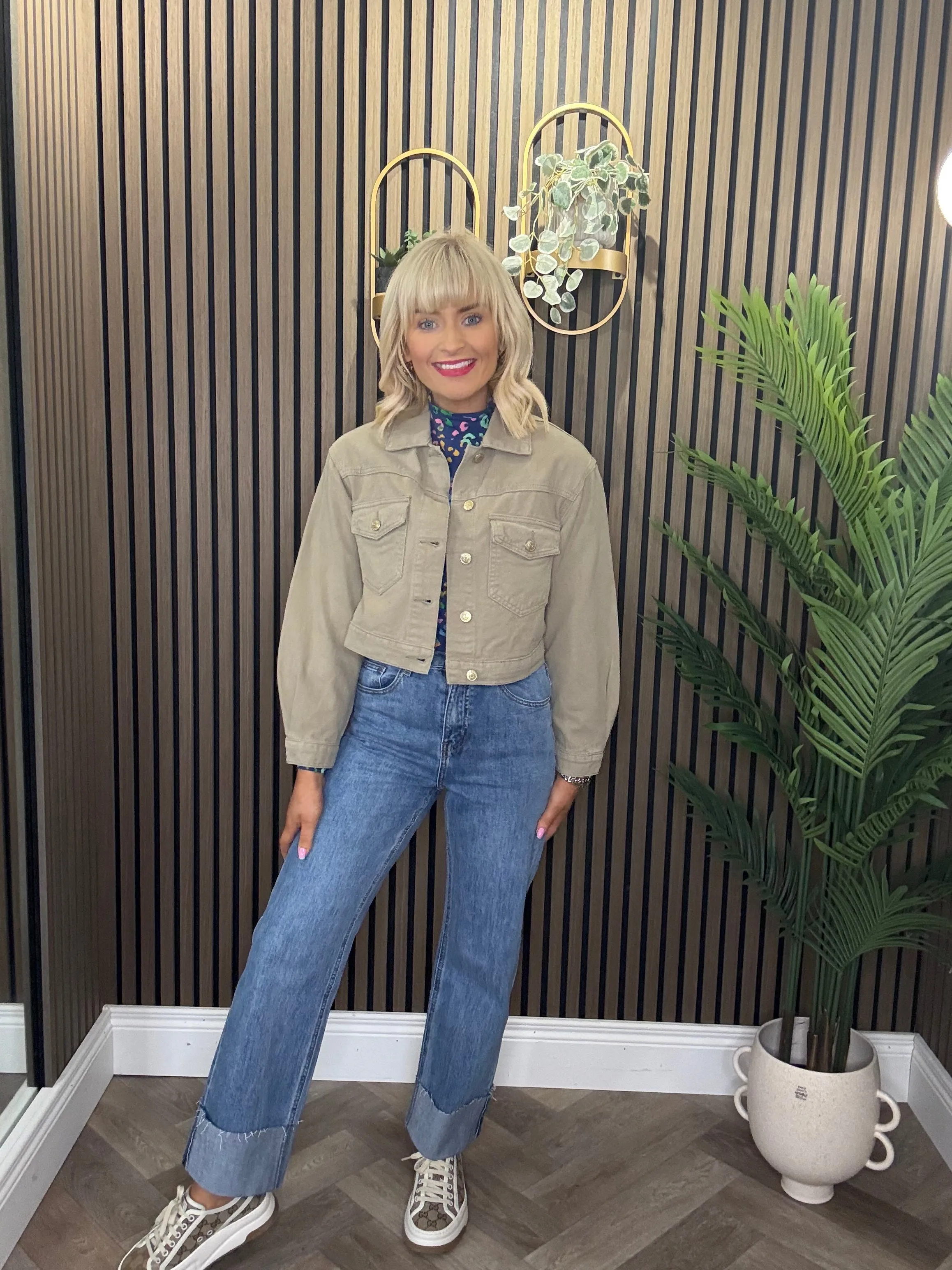 Leah Jacket Khaki