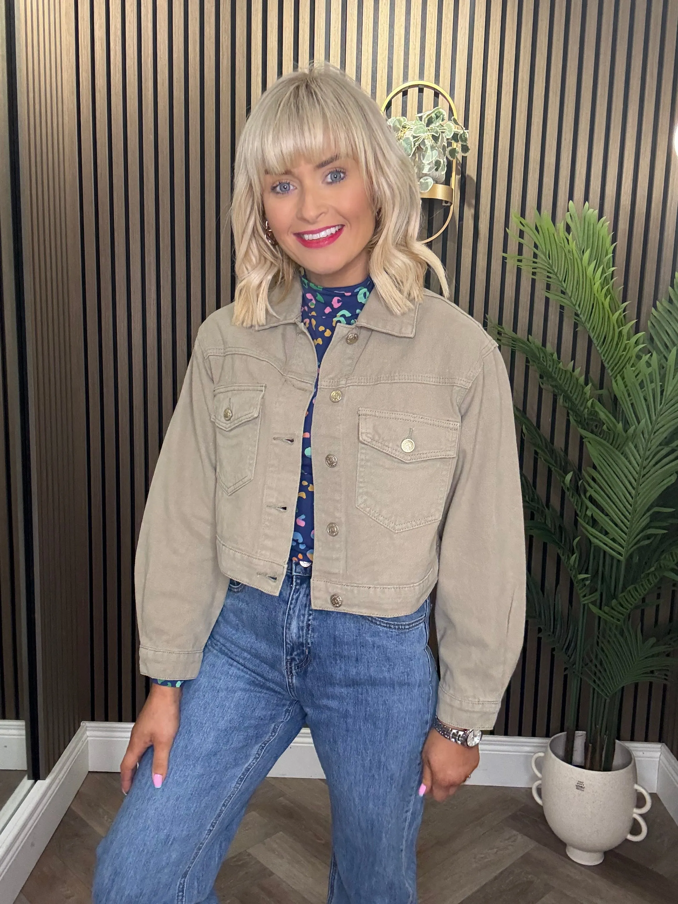 Leah Jacket Khaki