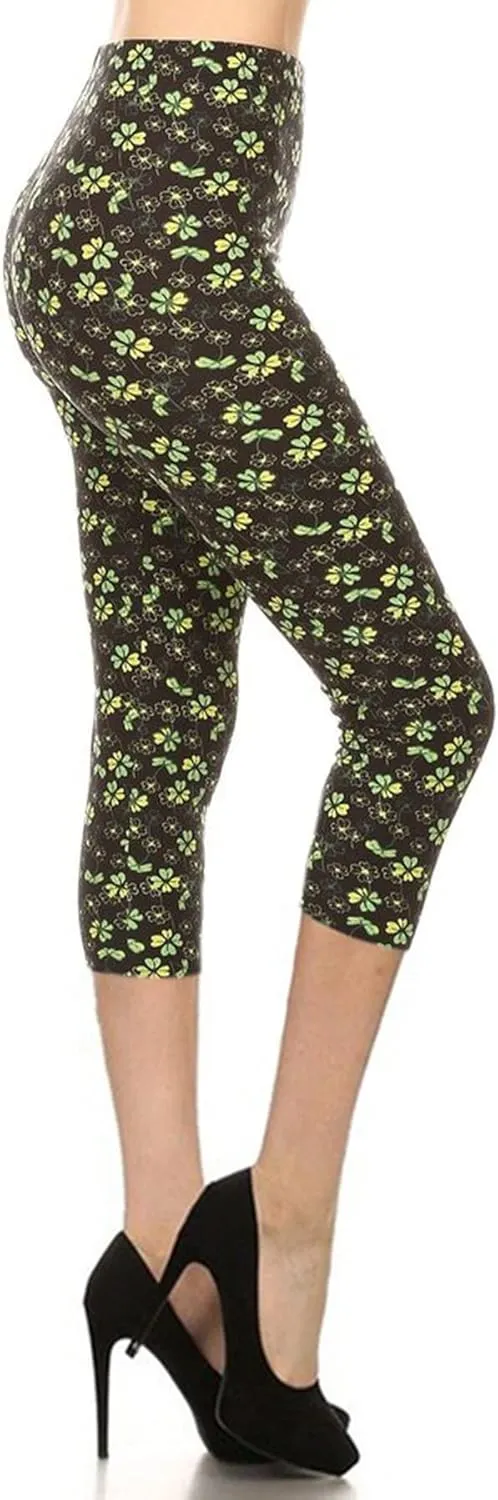 Leggings Depot High Waisted Family & Holiday Events Print Leggings for Women - Reg, Plus, 1X3X, 3X5X