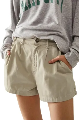 Lesore Womens Relaxed Fit Elastic Waist Casual Summer High Rise Shorts Pockets Chino Shorts Pants Trousers