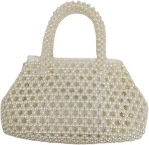 Luxury Pearl Bag Chain Bag Purse Bags, Artificial Pearl Clutch Crossbody Handmade Bags Evening Bags for Party Wedding Bridal Party Travel Prom 33