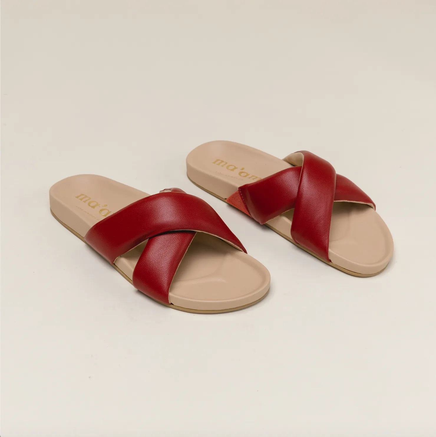 Ma'am Dolly Slide Mule Sandals in Negroni